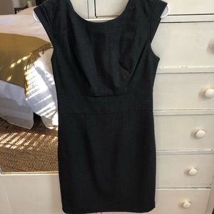 Grey tailored dress The Limited